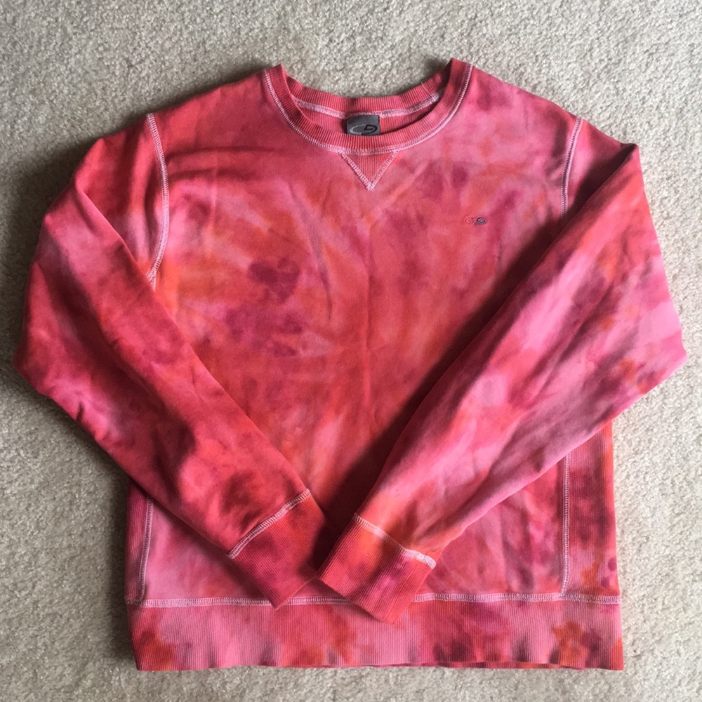 champion tie dye crew neck